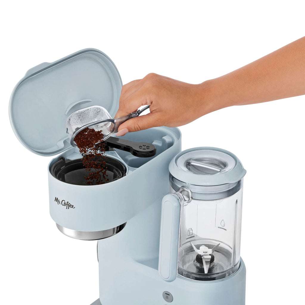 Light Gray Single-Serve Coffee Maker Z263232