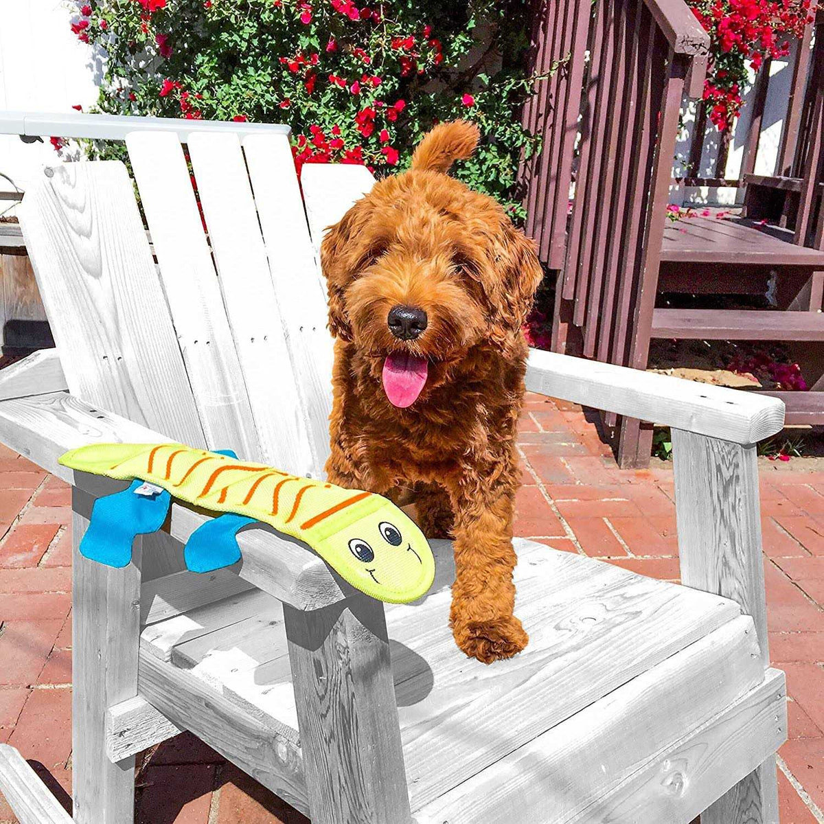 Fire Biterz Dog Toy Lizard Q179