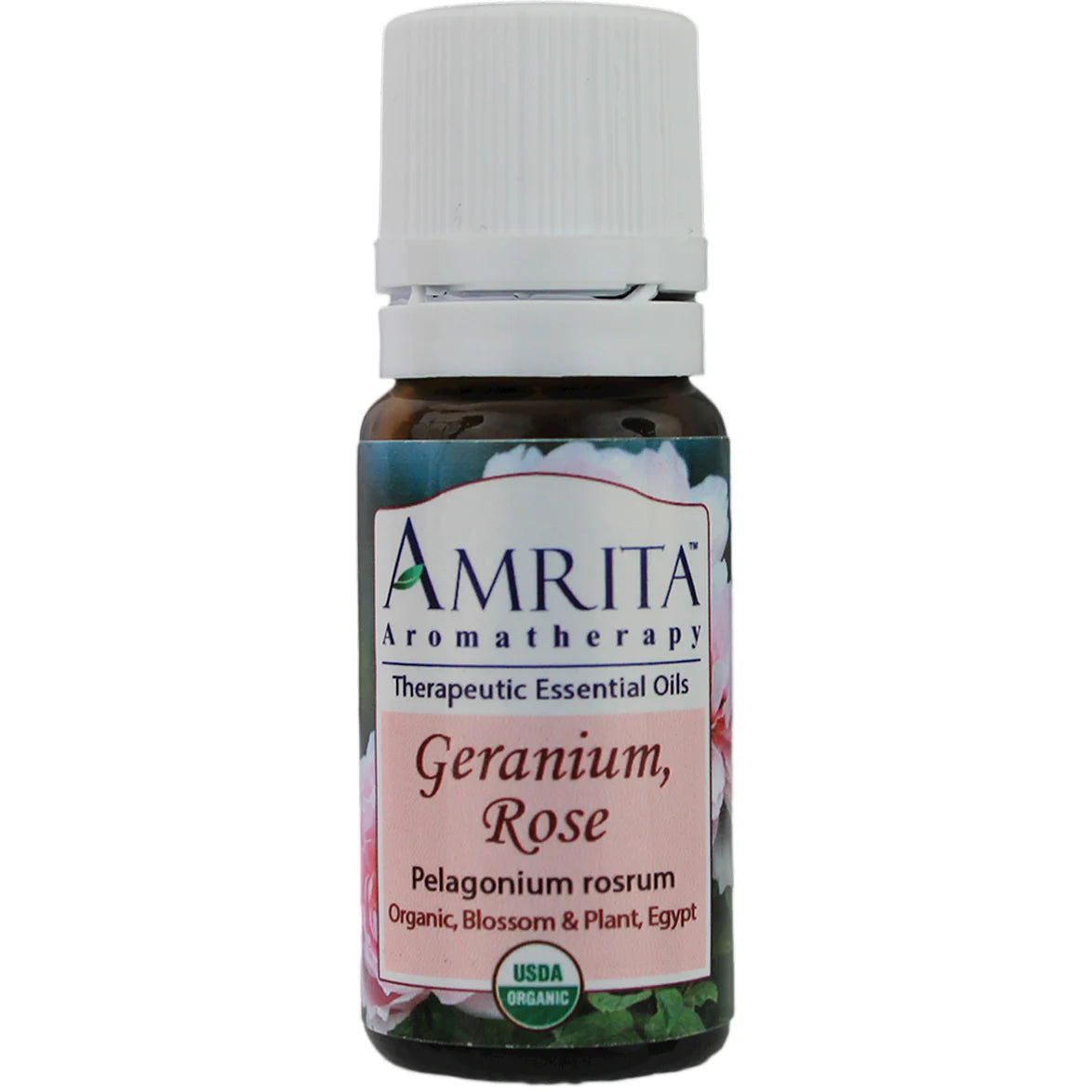Organic 10 ml Geranium Rose Aromatherapy K407