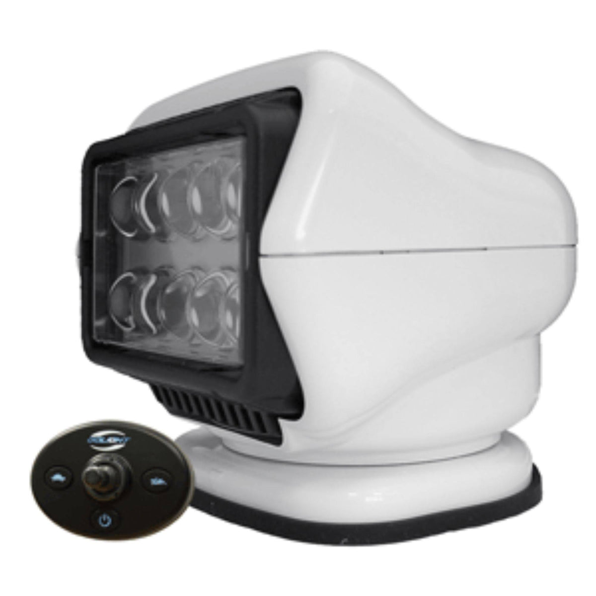 White LED Stryker Searchlight with Wired Dash Remote R532