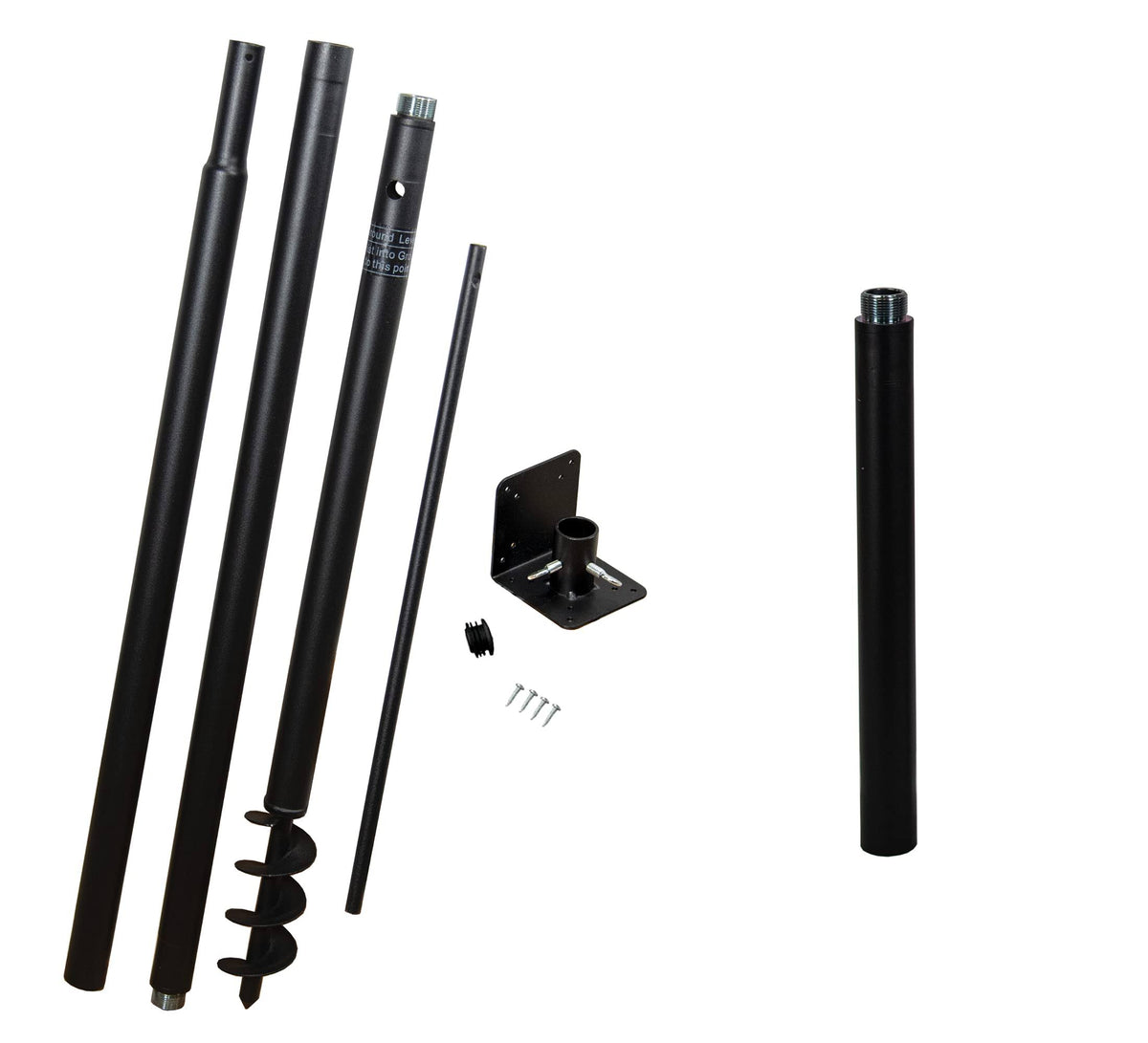 Universal Mounting Pole Kit with Threade X102
