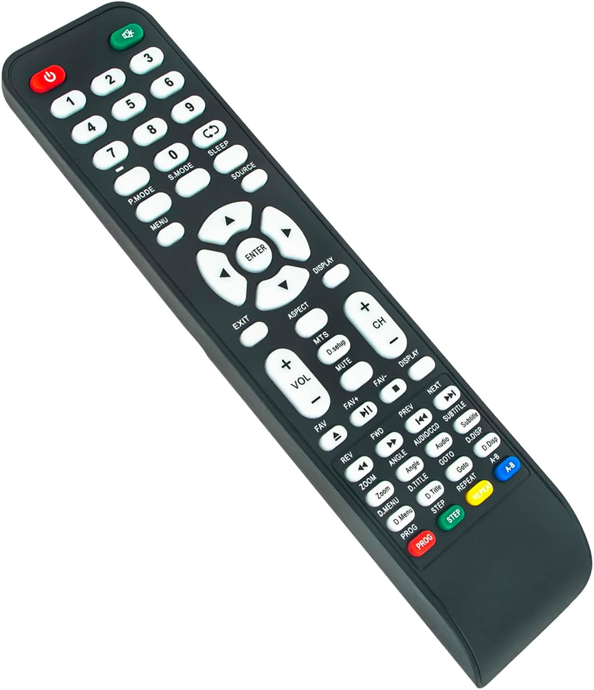 Replacement Remote Control for LED DVD HDTV U855349
