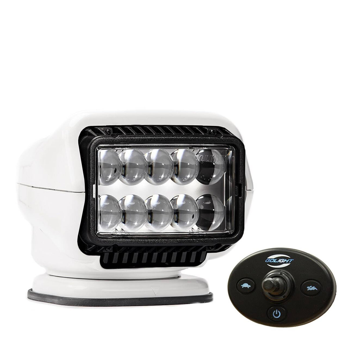 White LED Stryker Searchlight with Wired Dash Remote R532