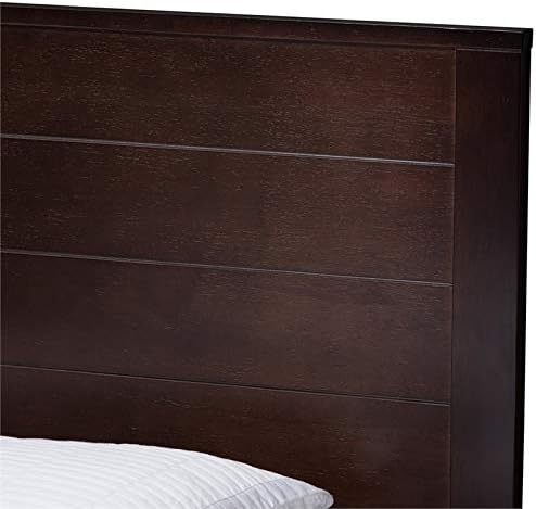 Twin Platform Bed in Espresso Z305285