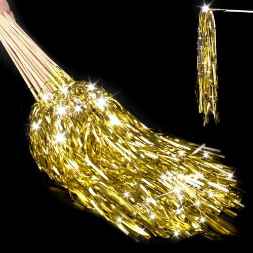 100 PCS Light Up Wedding Wands LED Tinsel Streamers H496030