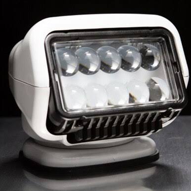 White LED Stryker Searchlight with Wired Dash Remote R532