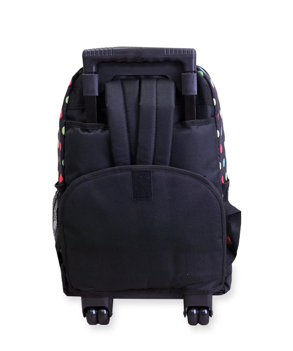 Wheeled Pattern Backpack H404555