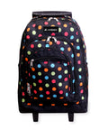 Wheeled Pattern Backpack H404555