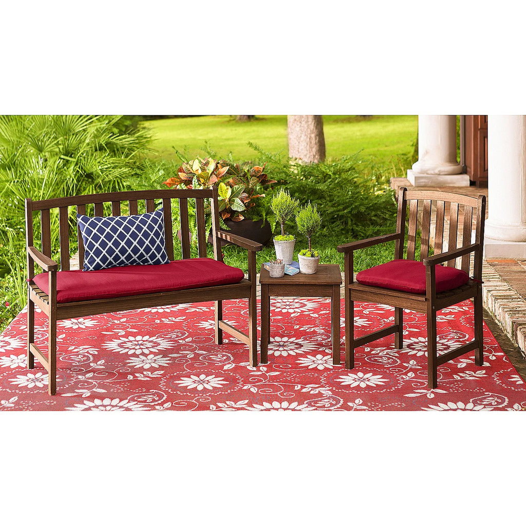 Eucalyptus Wood Side Table T813632