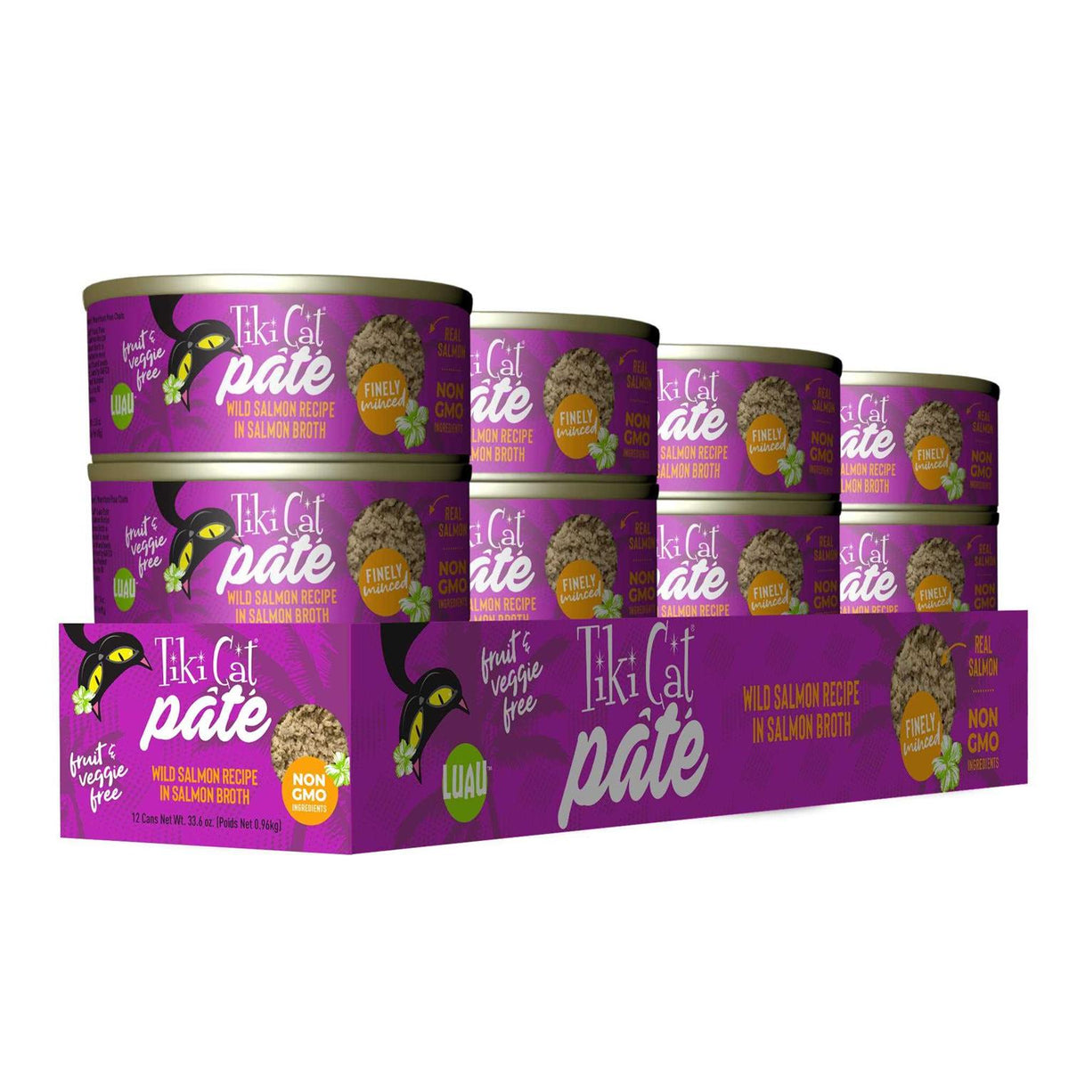 Wild Salmon Pate Cat Food Z6900