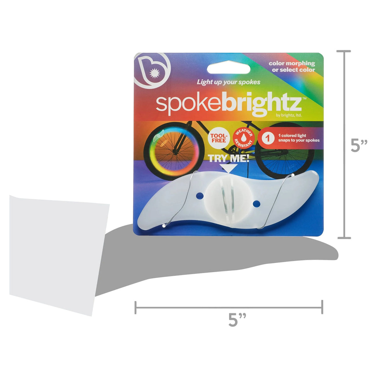(3 pack) Color Morphing LED Bicycle Spoke Light G830840