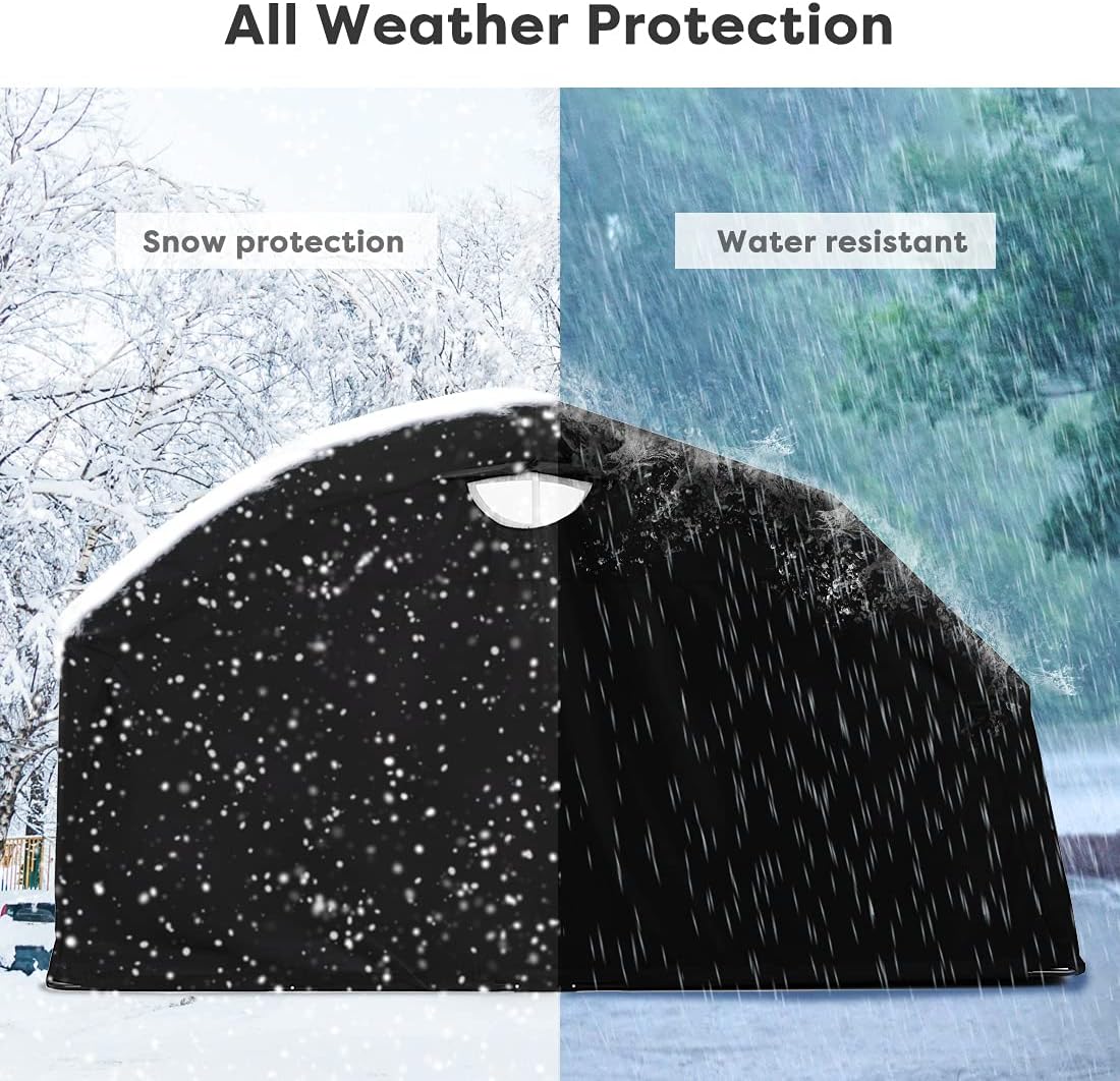 Large Size Motorcycle Shelter Shed Cover with Carry Bag K62319
