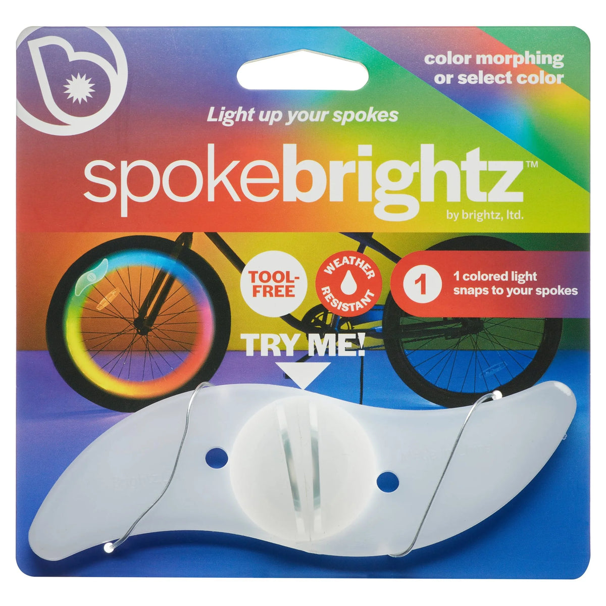 (3 pack) Color Morphing LED Bicycle Spoke Light G830840