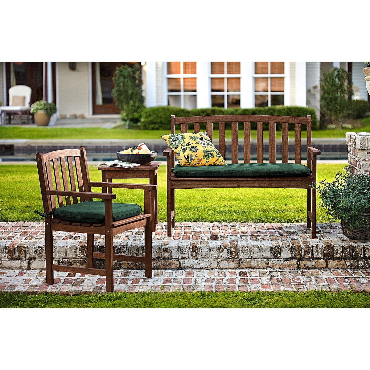 Eucalyptus Wood Side Table T813632