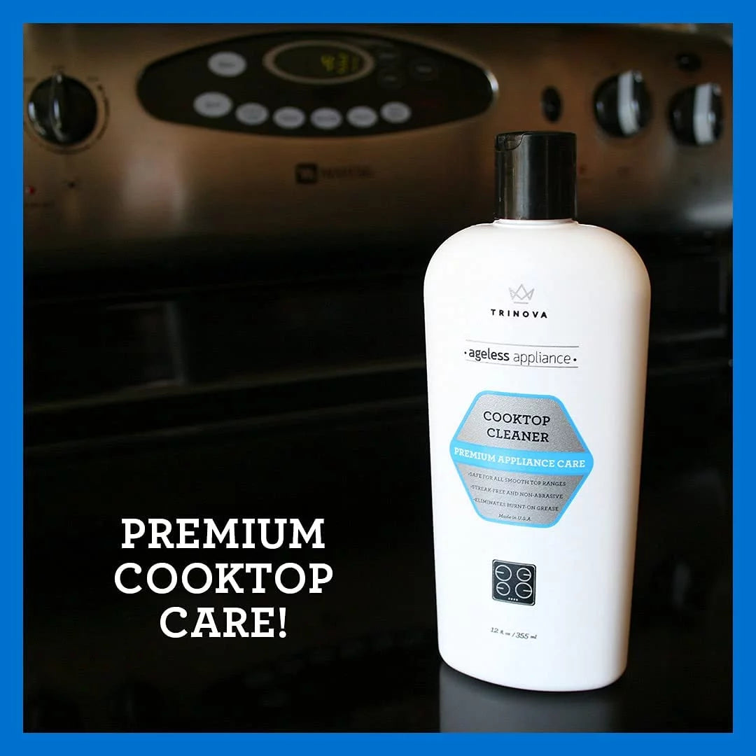 12oz Cooktop Cleaner with Scrubbing Pads D294