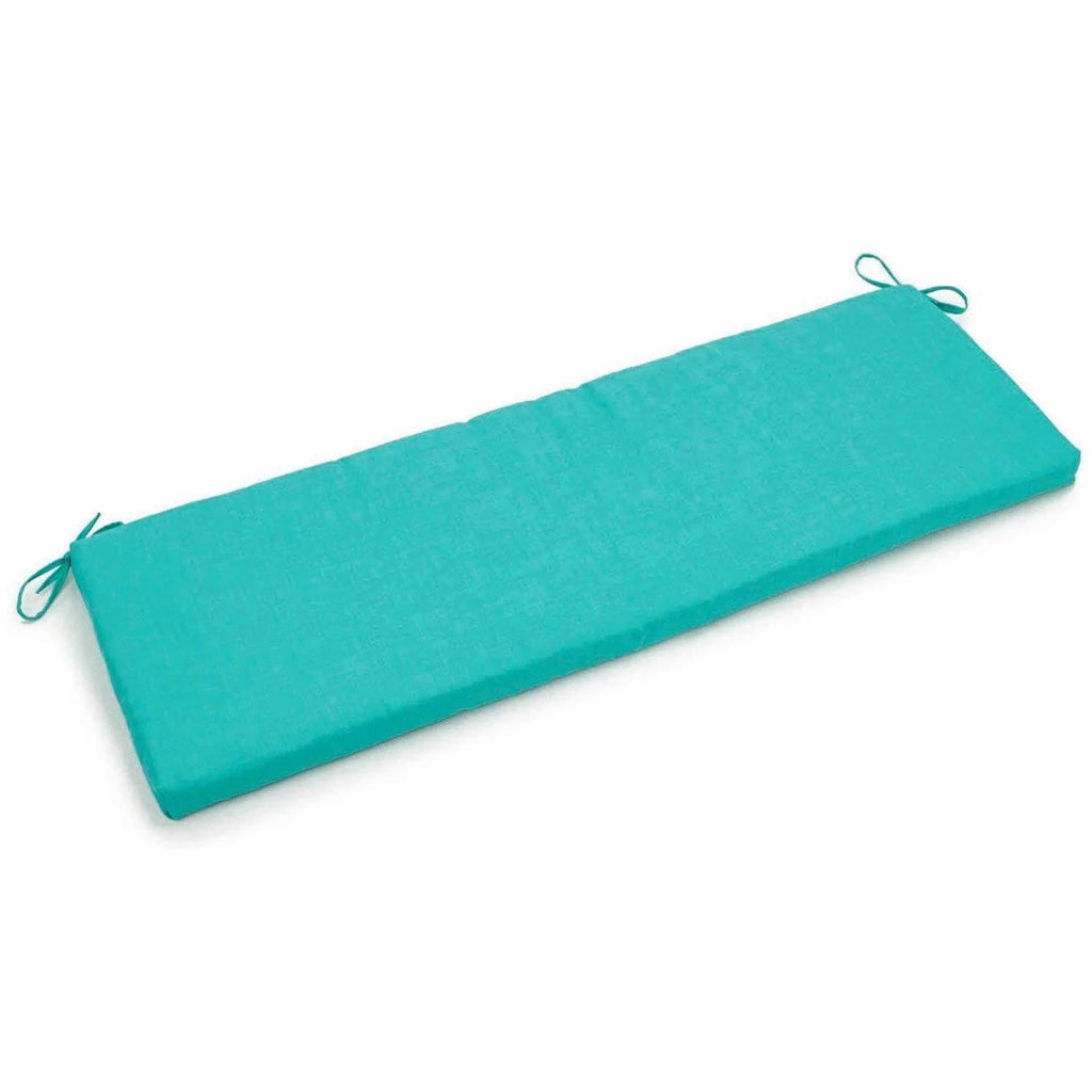 Aqua Blue Outdoor Bench Cushion K1498