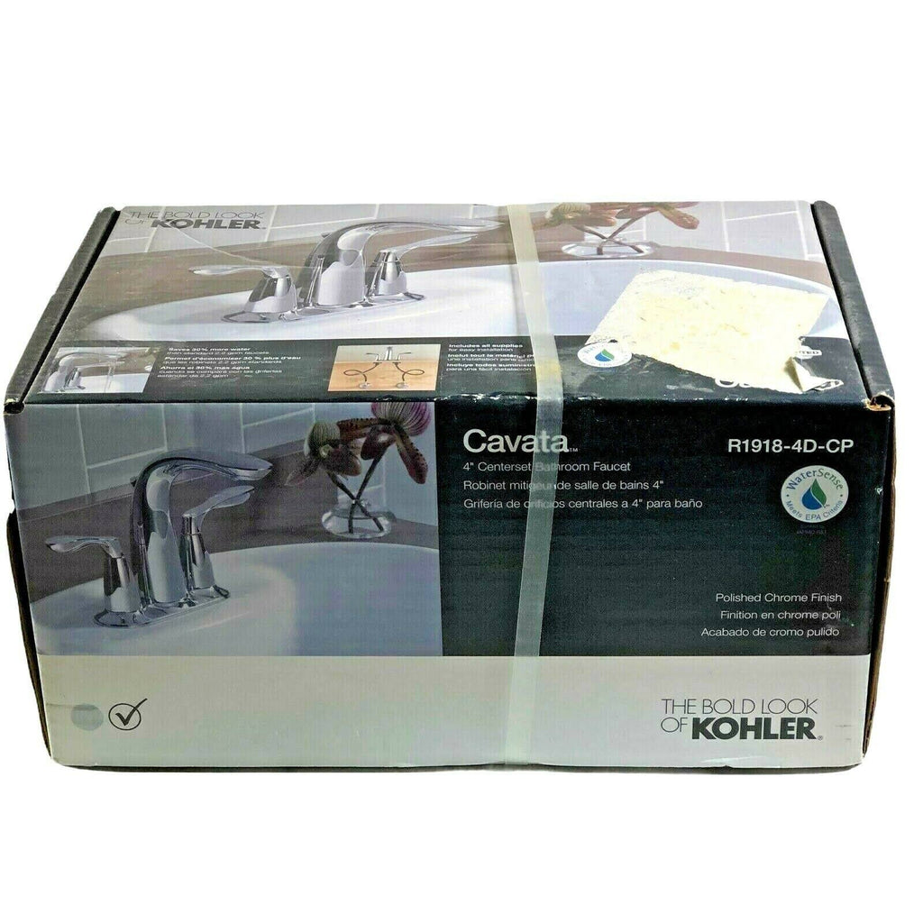 Centerset Bathroom Sink Faucet Polished Chrome N589095