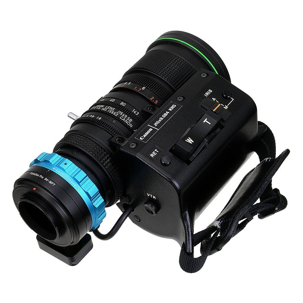 Adapter for 2/3x22 B4 Lens to Micro Four Thirds Camera Mount W2181