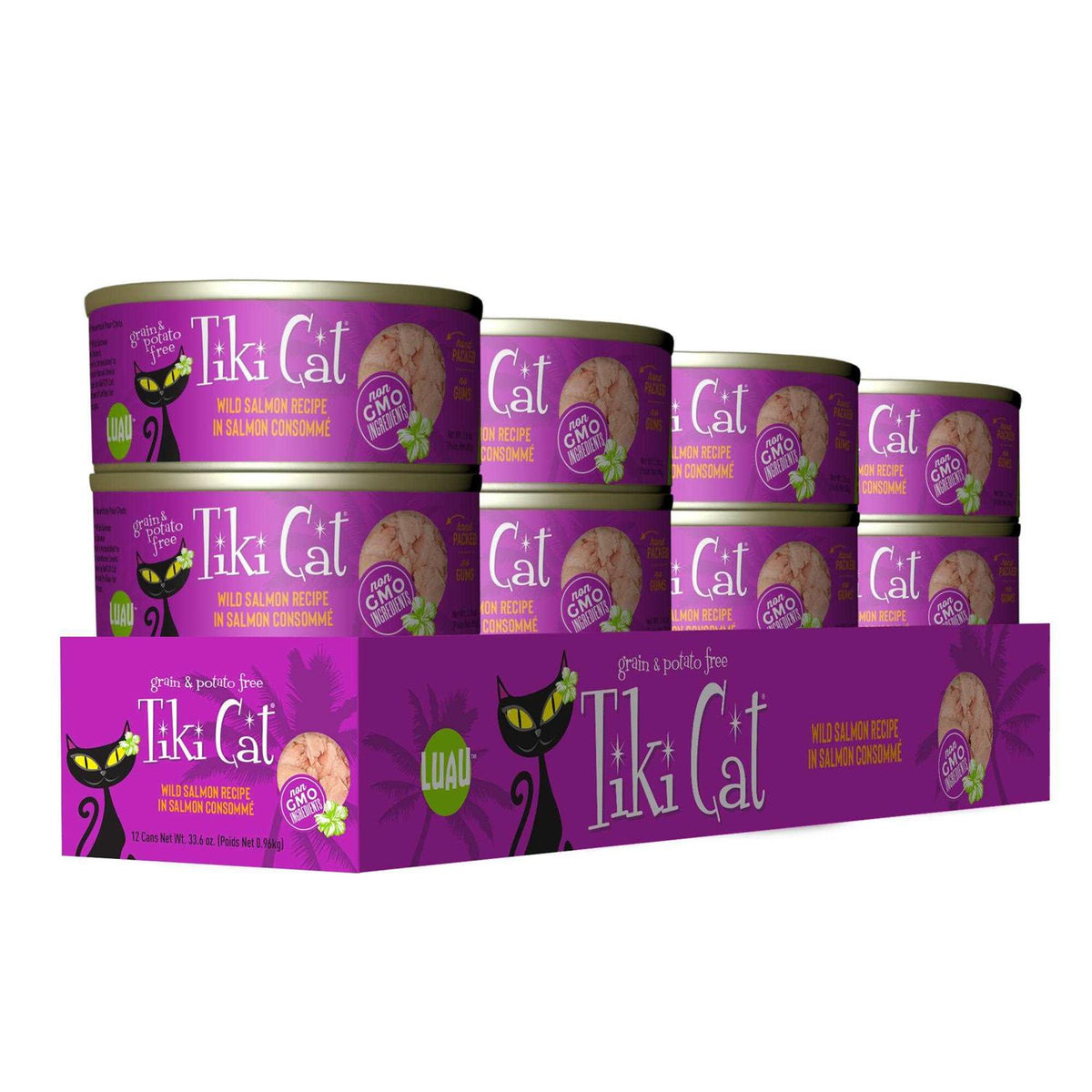 Wild Salmon Pate Cat Food Z6900