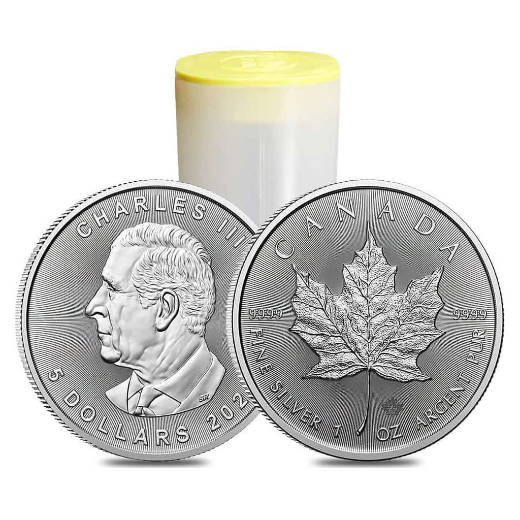10 oz Canadian Silver Maple Leaf Coin BU Q9263