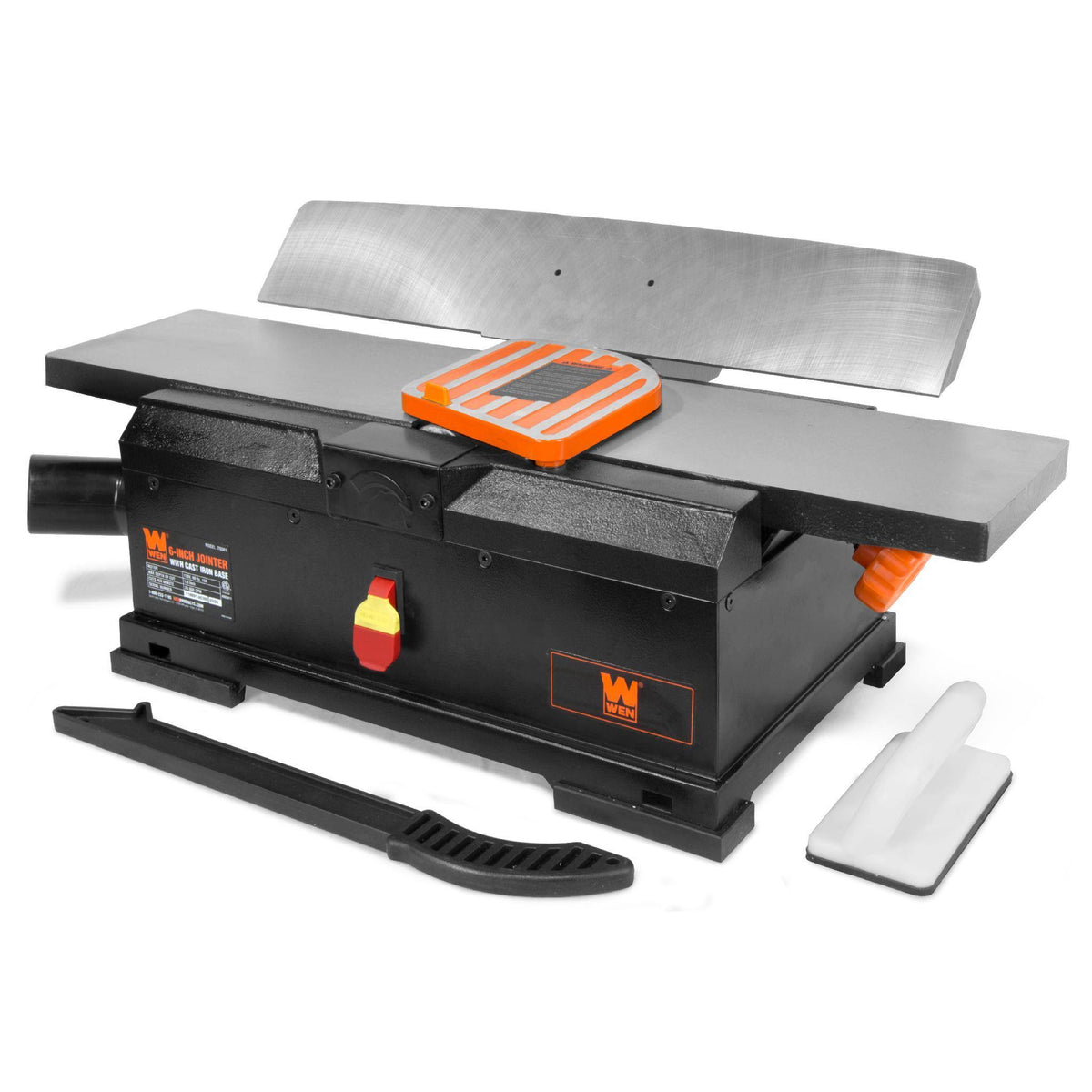 10 Amp 6 in. Corded Benchtop Jointer with Cast Iron Table and Fence N63650
