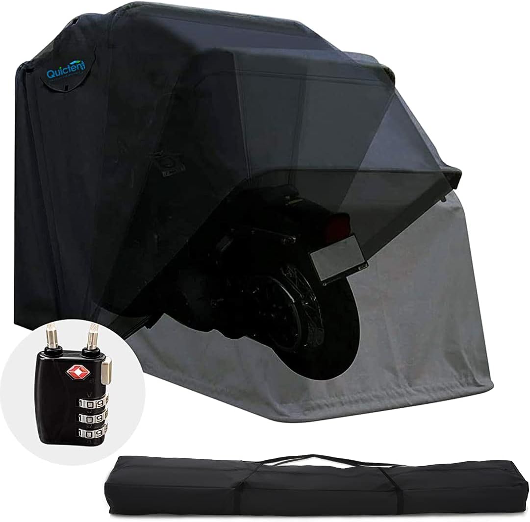 Large Size Motorcycle Shelter Shed Cover with Carry Bag K62319