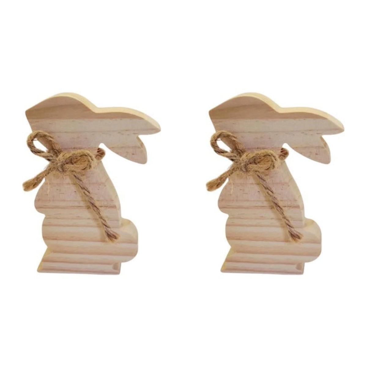 Easter Rabbit Wooden Ornaments Y962624
