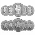 10 oz Canadian Silver Maple Leaf Coin BU Q9263