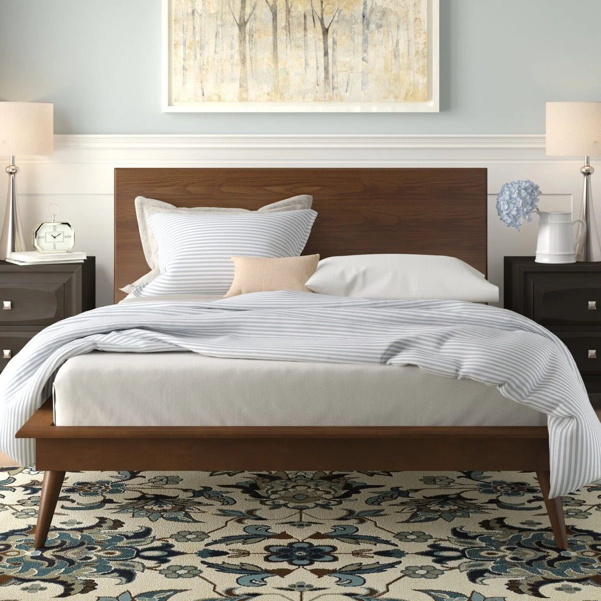 Queen Platform Bed U5286