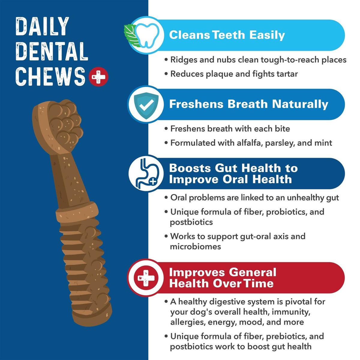 Daily Dental Chews Dogs O864