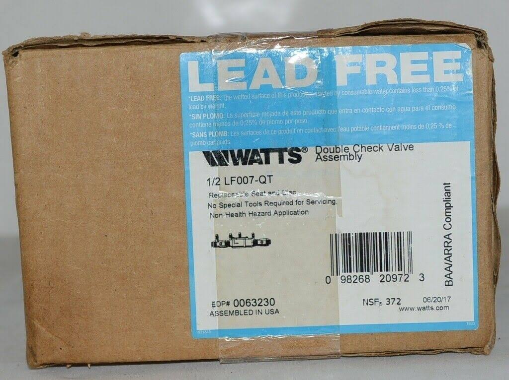 1/2x22 Double Check Valve S33362