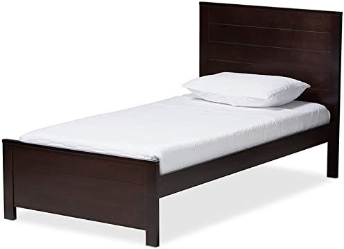 Twin Platform Bed in Espresso Z305285