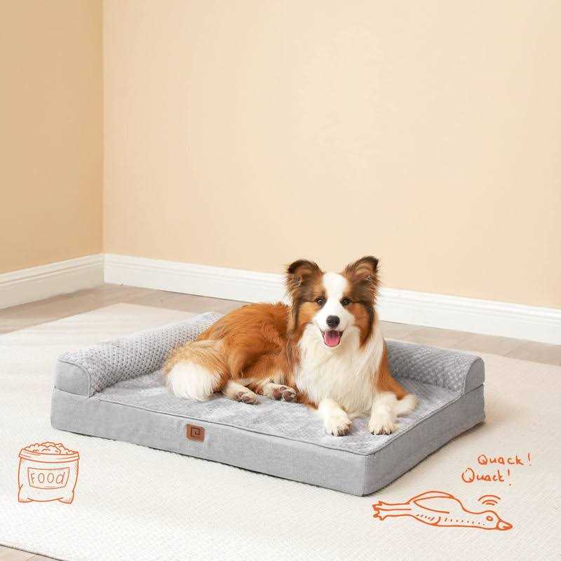 Small Dog Bed Donut Faux Fur Anti-Anxiety Q1280
