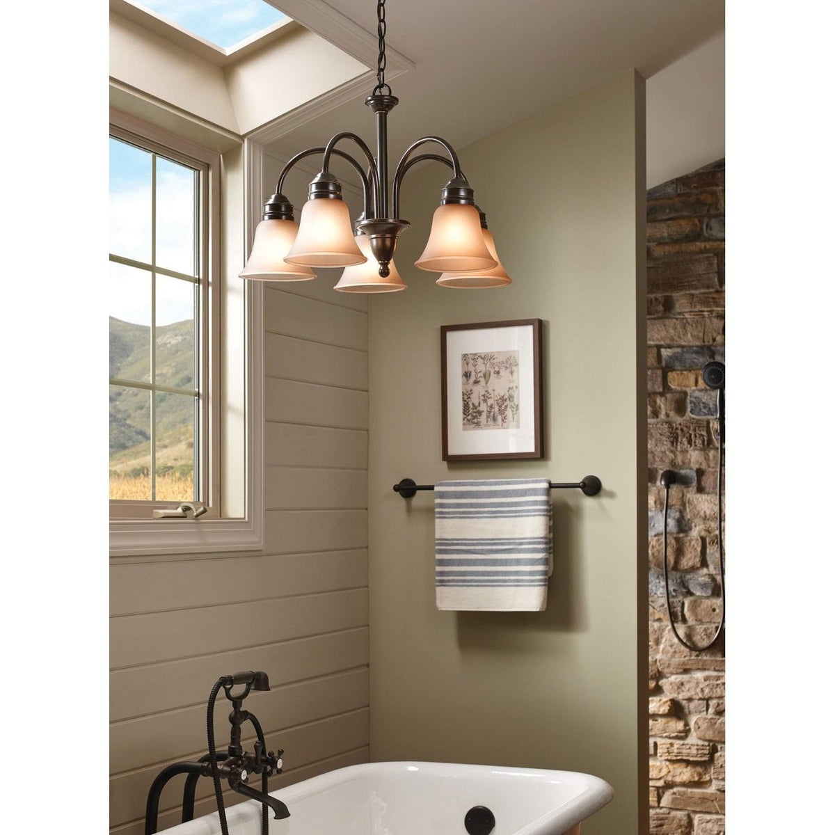 Heirloom Bronze Four-Light Wall/Bath S442