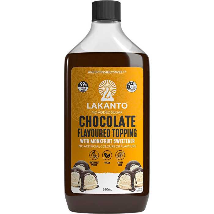 Chocolate Flavoured Topping with Monkfruit Sweetener 360ml C43747