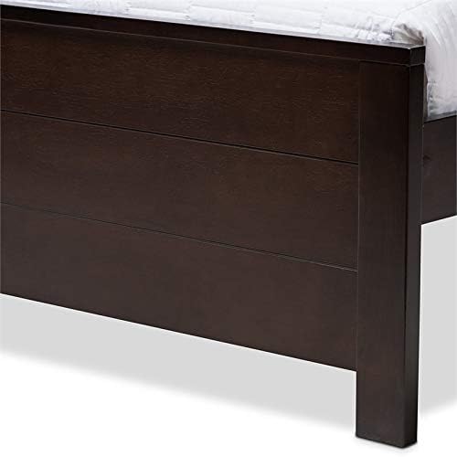 Twin Platform Bed in Espresso Z305285